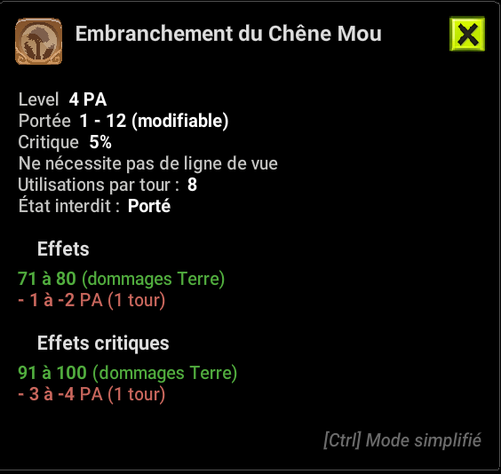 Embranchement du Chêne Mou