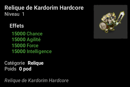 Relique Kardorim Zone 1