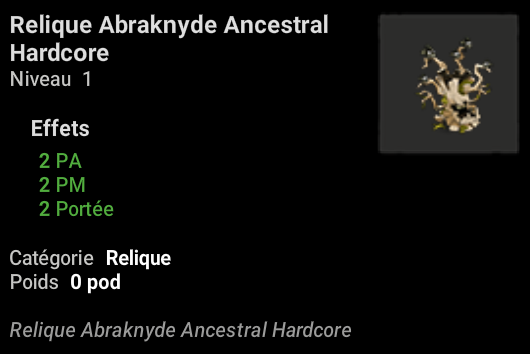 Relique Abraknyde Ancestral Zone 6