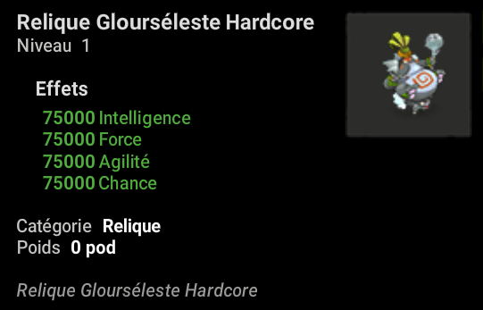 Relique Glourséleste P10