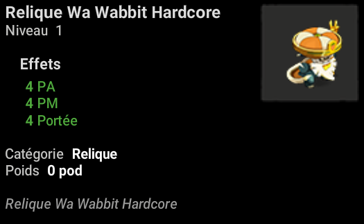 Relique Wa Wabbit P70