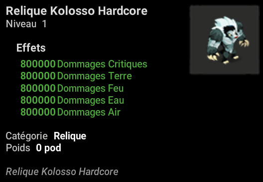 relique Kolosso P135