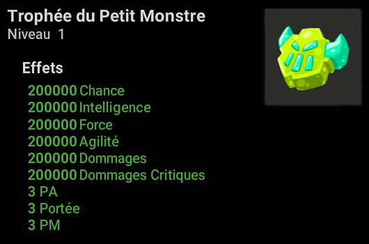 Trophée Halloween zone 1 lvl 1