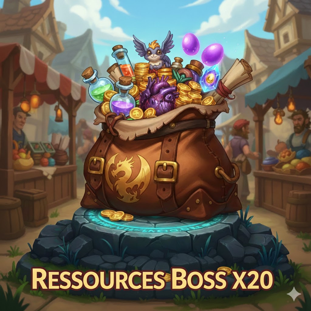 Ressource boss x20 (zone 1 à p100)